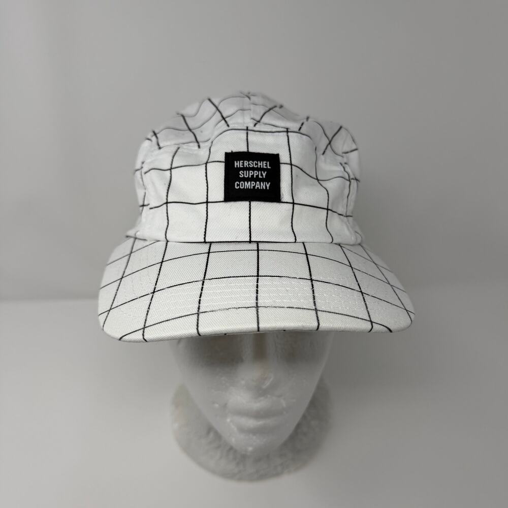 Herschel Supply Grid Pattern Bucket Hat Adjustable